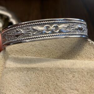 Vintage Whiting and Davis Costume Silver Tone Bracelet